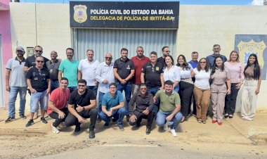 Novo delegado substituto de  Ibititá é recebido em encontro sobre fortalecimento da segurança pública