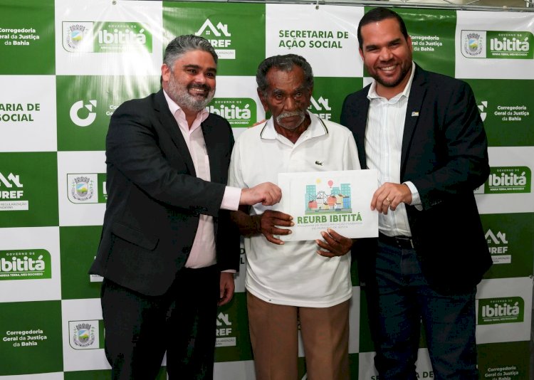 Prefeitura de Ibititá Entrega Títulos de Propriedade a 68 Famílias e Reforça Compromisso com a Regularização Fundiár