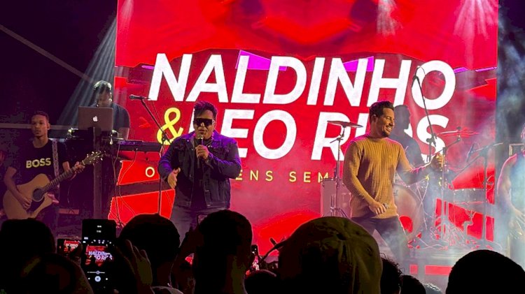 Naldinho & Leo Rios fazem história na abertura do Arraiá do Gelo 2025 em Ibititá