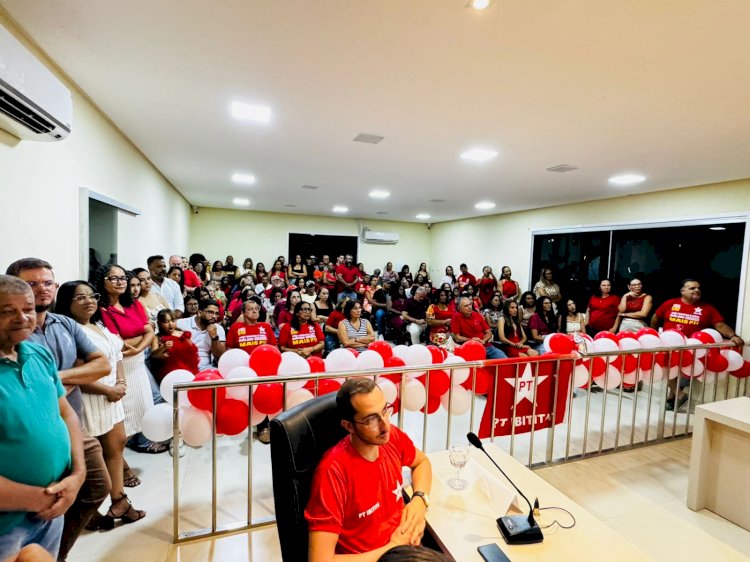 IBITITÁ: FABRIZIA PIRES TOMA POSSE COMO PRESIDENTE MUNICIPAL DO PT