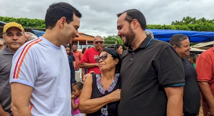 Prefeito Iko recebe deputado federal Léo Prates em Central