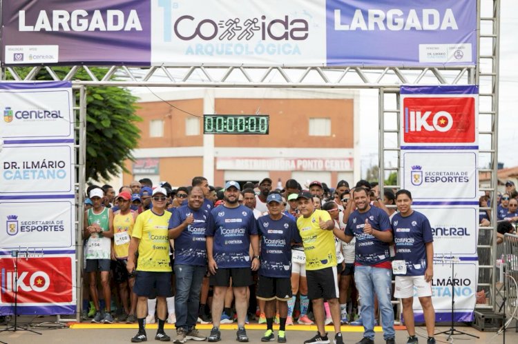 Esporte, cultura e história marcam a 1ª Corrida Arqueológica de Central
