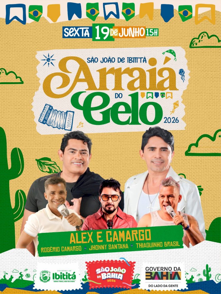 Ibititá se prepara para o arraiá do Gelo que acontece nesta sexta-feira, 19 de Junho